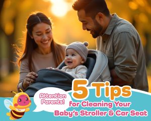 tips to clean baby stroller