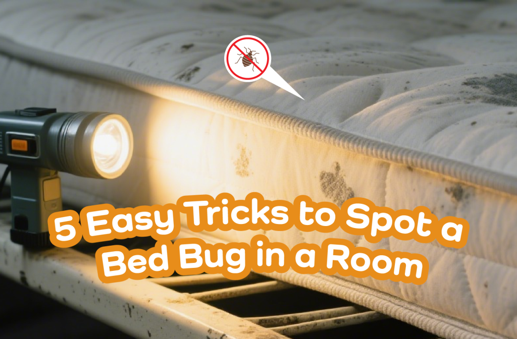 5 Easy Tricks to Spot Bed Bugs in a Room