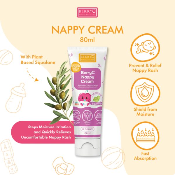 BerryC Nappy Cream 80ml